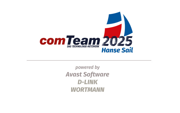 comTeam auf der Hansesail Rostock 2025